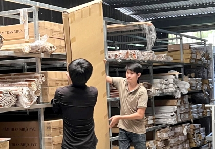 Tổng kho phân phối nội thất nhựa khu vực quận 8