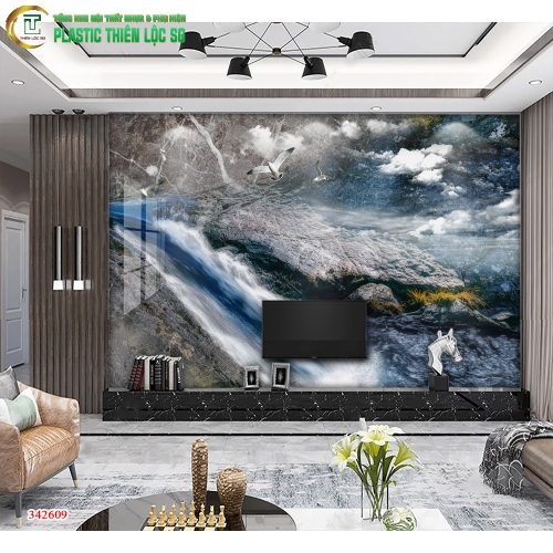 Tranh Vân Đá Ceramic Vách Tivi Vân Đá Đối Xứng Tranh Vân Đá Ceramic Vách Tivi Vân Đá Đối Xứng