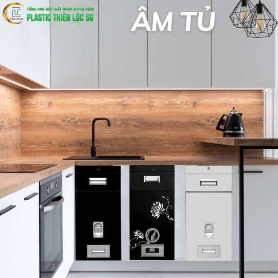 Thùng gạo âm tủ Pro Hardware