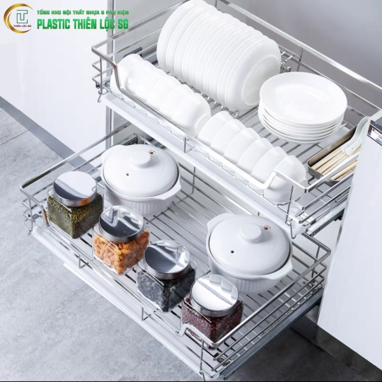 Kệ Xoong nồi và Kệ bát đĩa Pro Hardware