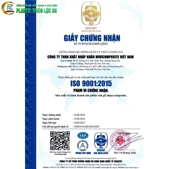 Cửa nhựa MiviComposite MV001-03