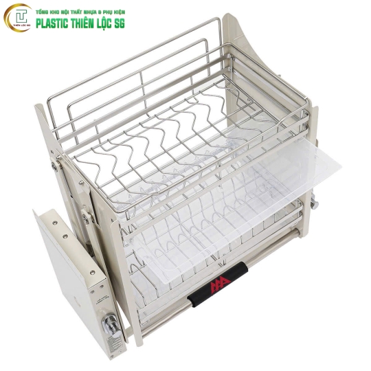 Kệ Nâng hạ bản màu trắng Pro Hardware
