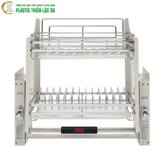 Kệ Nâng hạ bản màu trắng Pro Hardware