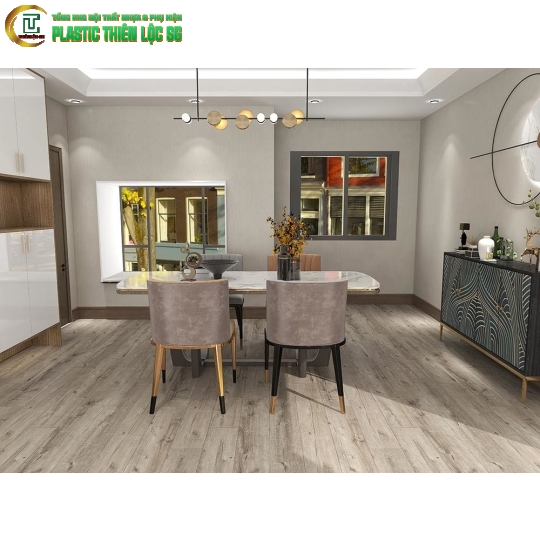 Sàn nhựa hèm khoá cao cấp xuất khẩu châu Âu