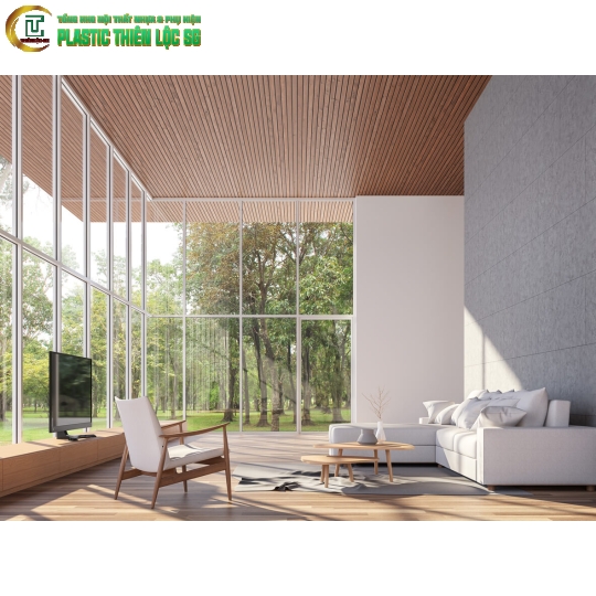 Tấm nhựa ốp tường Nano và lam sóng