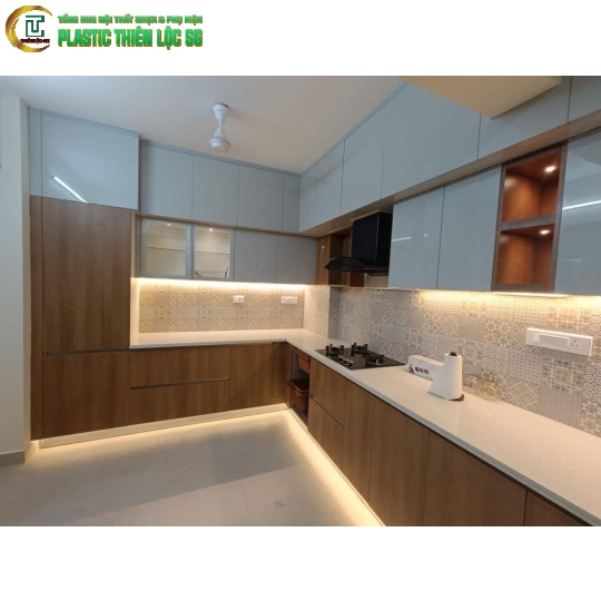 Tủ bếp nhựa cao cấp