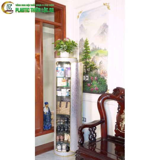 Tủ giày xoay 360 độ