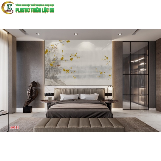 Tranh Vân Đá Ceramic Phòng Ngủ