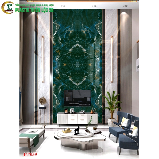 Tranh Vân Đá Ceramic Vách Tivi Vân Đá Đơn Vách Đứng